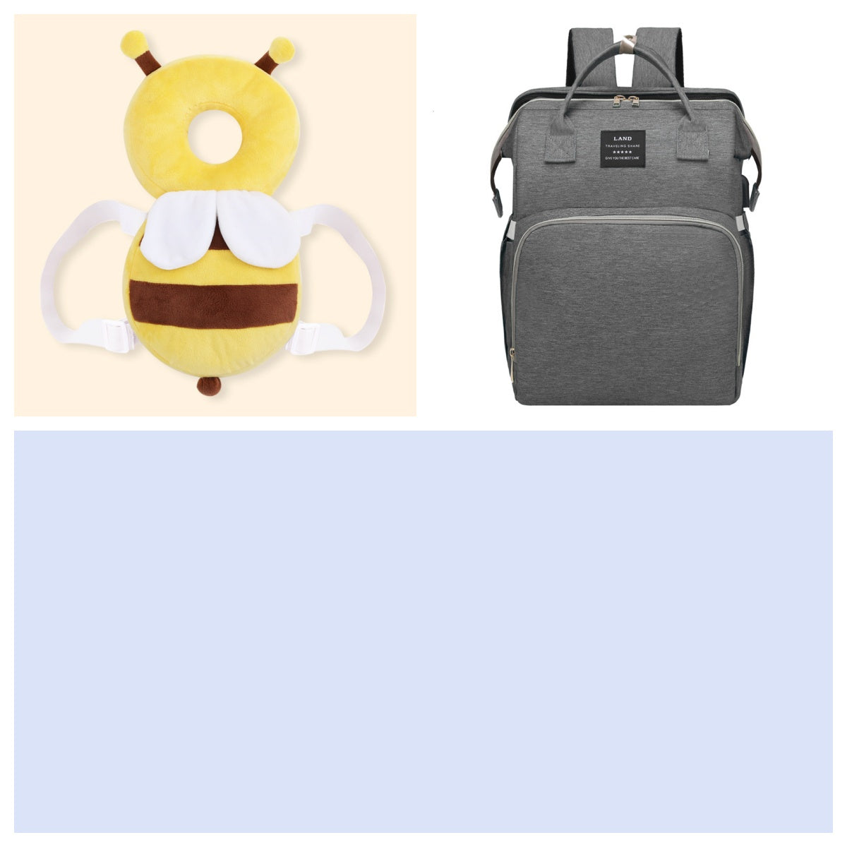 Multifunktionaler Wickelrucksack für die Mutterschaft