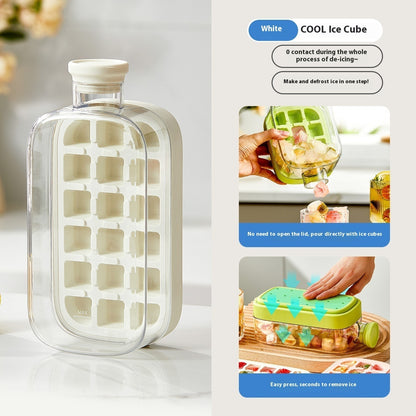 2 in 1 ice drink bottle, summer cold ice bottle