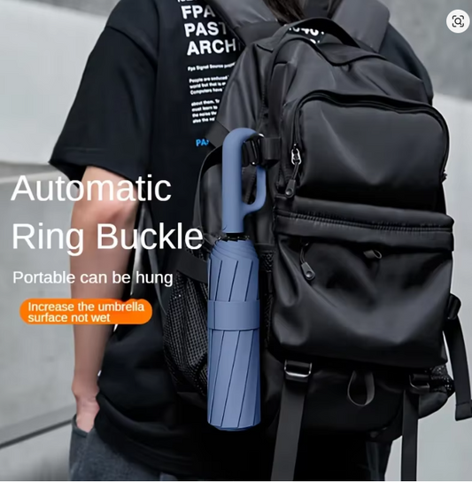 enlarged thickened fully automatic buckle UV umbrella sunny and rainy dual-use