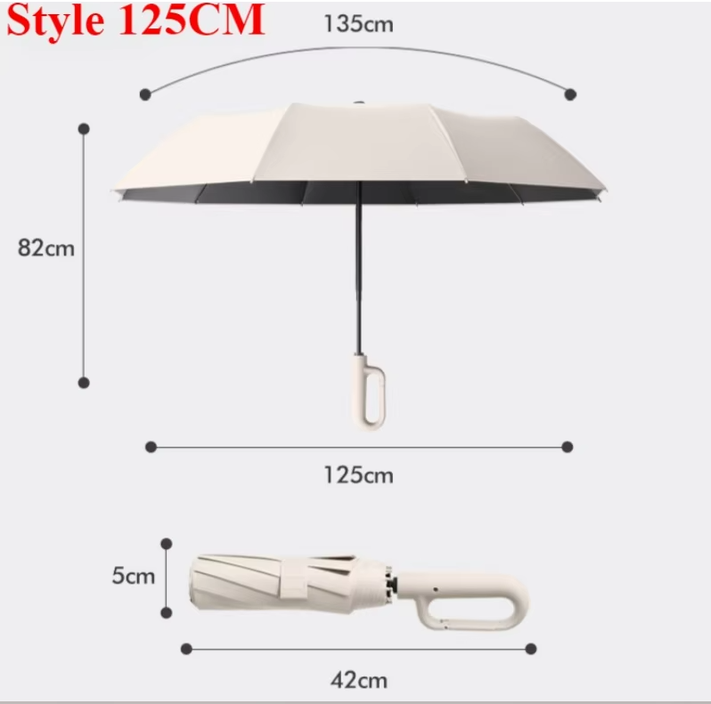 enlarged thickened fully automatic buckle UV umbrella sunny and rainy dual-use