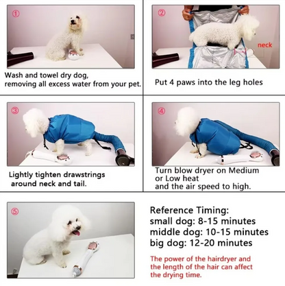15-Minute Grooming Miracle: Effortless Drying for Happy Pets