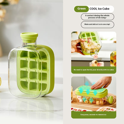 2 in 1 ice drink bottle, summer cold ice bottle