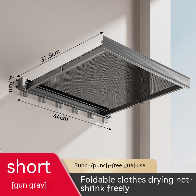 The Ultimate Balcony Hack: SmartNest™ Adjustable Folding Rack | Dry Shoes & Delicates Anywhere, Stress-Free!