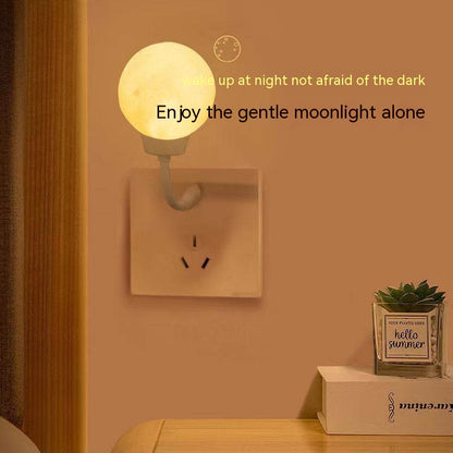 Detailed 3D printed lunar surface of the SmartNest™ smart moon light, showcasing high-quality materials and sophisticated home decor design.