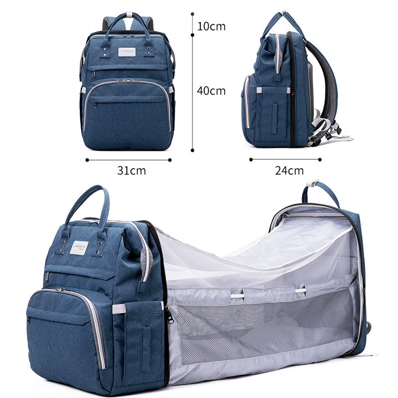 Multifunktionaler Wickelrucksack für die Mutterschaft