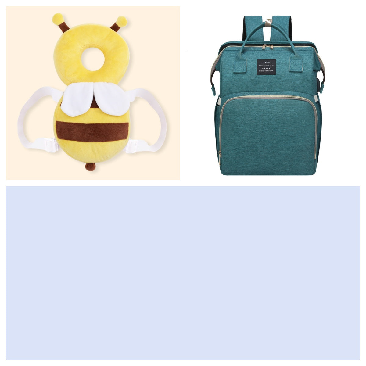 Multifunktionaler Wickelrucksack für die Mutterschaft