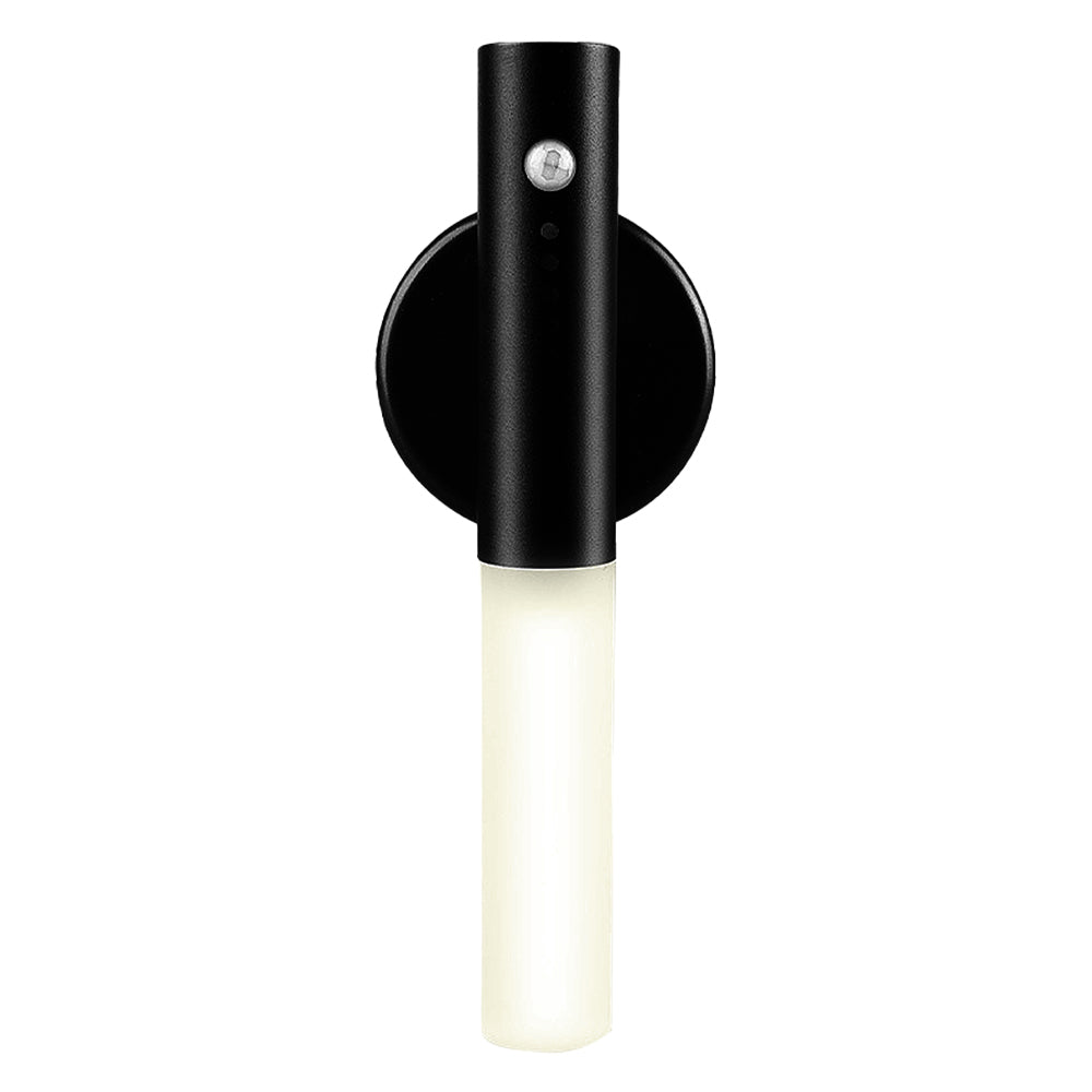GlowGuide | Ultra-Slim Motion Sensor Night Light: Wireless Rechargeable Illumination for Cabinets, Stairs & Corridors