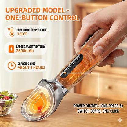 Best-selling three-temperature-controlled electric ice cream scoop