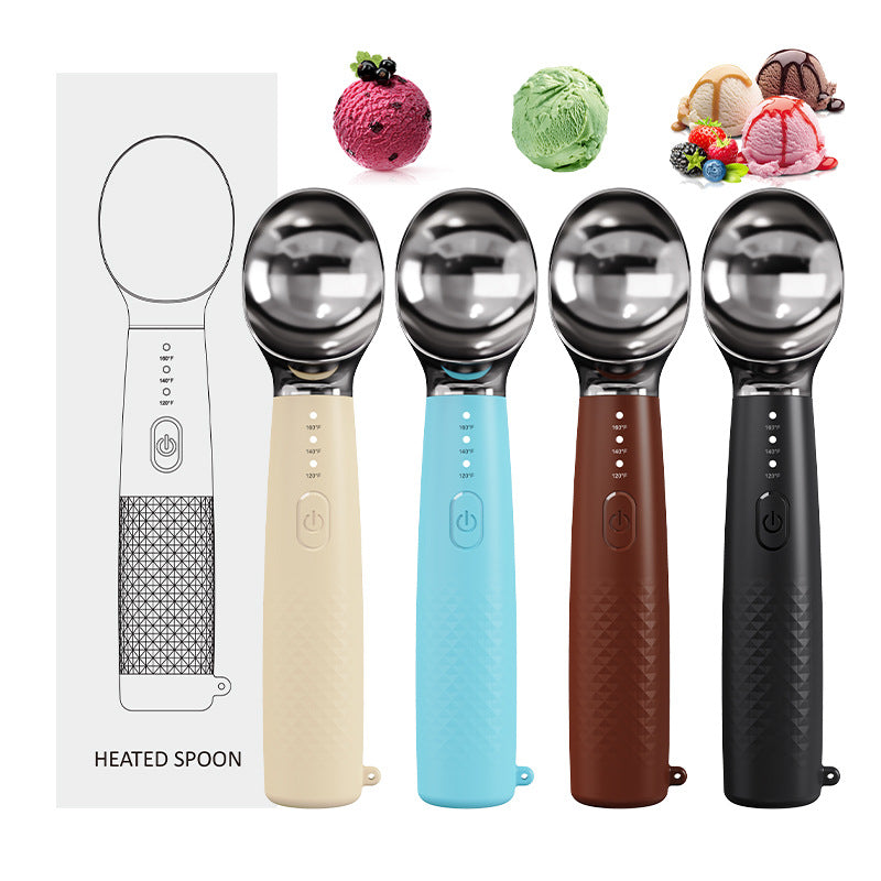 Best-selling three-temperature-controlled electric ice cream scoop