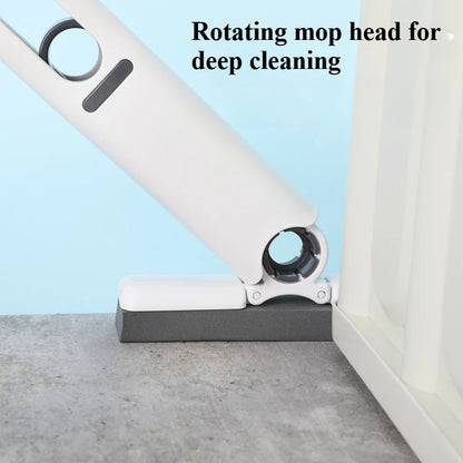 Mini Handheld Mop Folding Powerful Squeeze Home Cleaning Mops with Sponge Self-squeezing Floor Washing Mops Desk Window Car