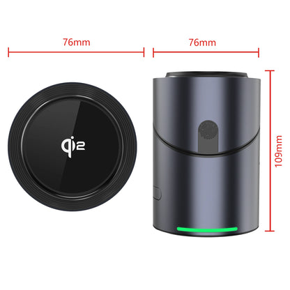 Next-Gen Qi2 15W Mag-Snap Station: 3-in-1 Ultra-Fast Wireless Charger for iPhone 16/15/14, Watch & Buds