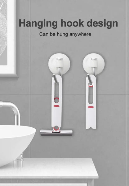 Mini Handheld Mop Folding Powerful Squeeze Home Cleaning Mops with Sponge Self-squeezing Floor Washing Mops Desk Window Car