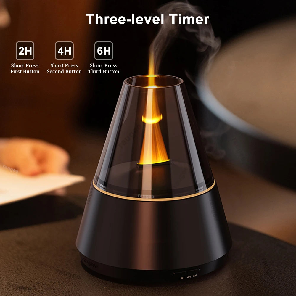 Luftbefeuchter USB Mini Aroma Ätherisches Öl Zuhause Aromatherapie Diffusor mit Nachtlicht