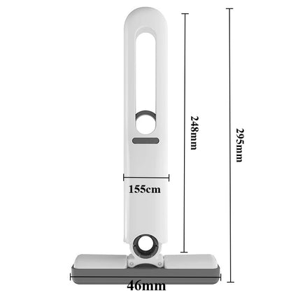 Mini Handheld Mop Folding Powerful Squeeze Home Cleaning Mops with Sponge Self-squeezing Floor Washing Mops Desk Window Car