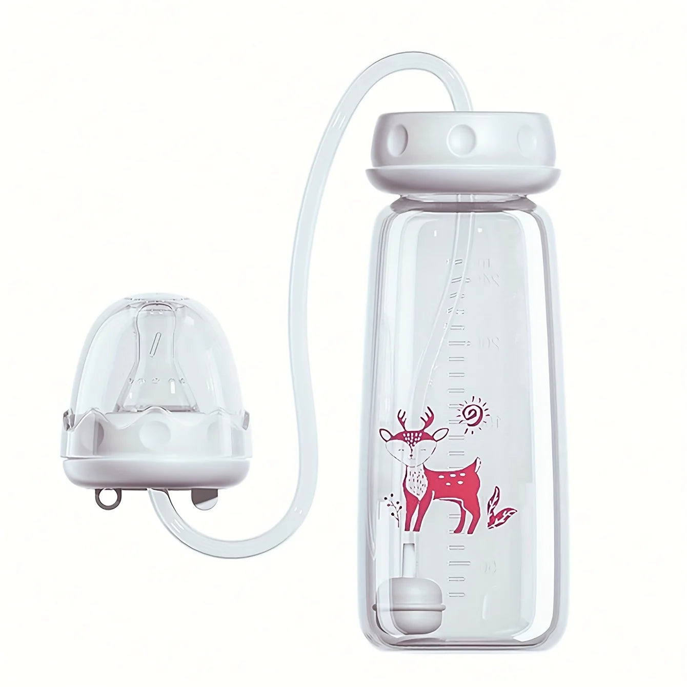 Parenting Without the Heavy Lifting: The Hands-Free Feeding Revolution 8oz/240ml hands free Baby Bottle