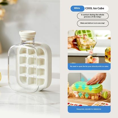 2 in 1 ice drink bottle, summer cold ice bottle