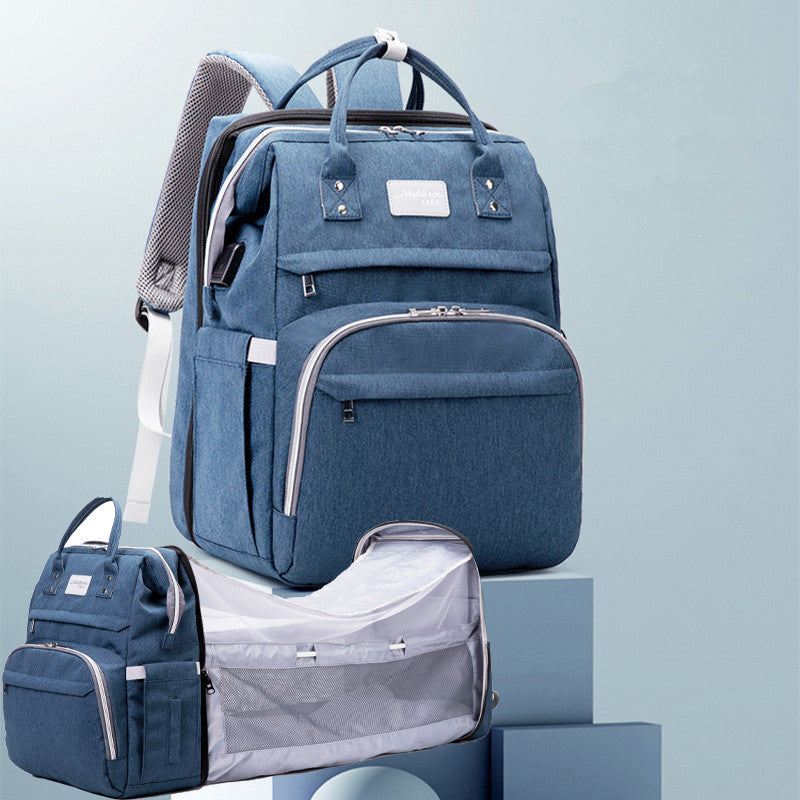 Multifunktionaler Wickelrucksack für die Mutterschaft