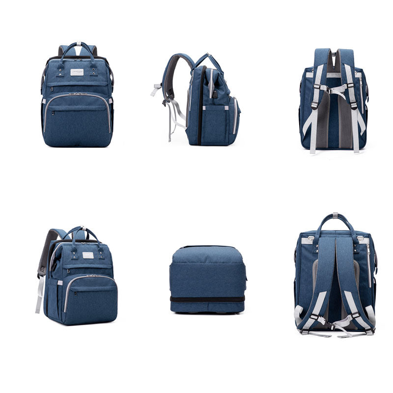 Multifunktionaler Wickelrucksack für die Mutterschaft
