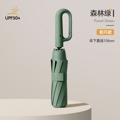 enlarged thickened fully automatic buckle UV umbrella sunny and rainy dual-use