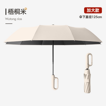 enlarged thickened fully automatic buckle UV umbrella sunny and rainy dual-use
