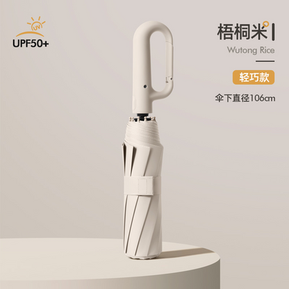 enlarged thickened fully automatic buckle UV umbrella sunny and rainy dual-use